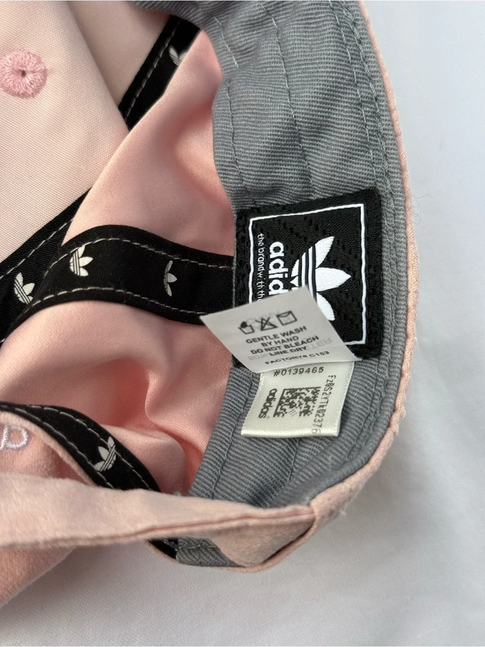 adidas Dusty Rose Suede Baseball Cap